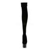 Pleaser - ADORE3002 Cuissardes à plateforme - Chaussures de pole dance - Noir Product image